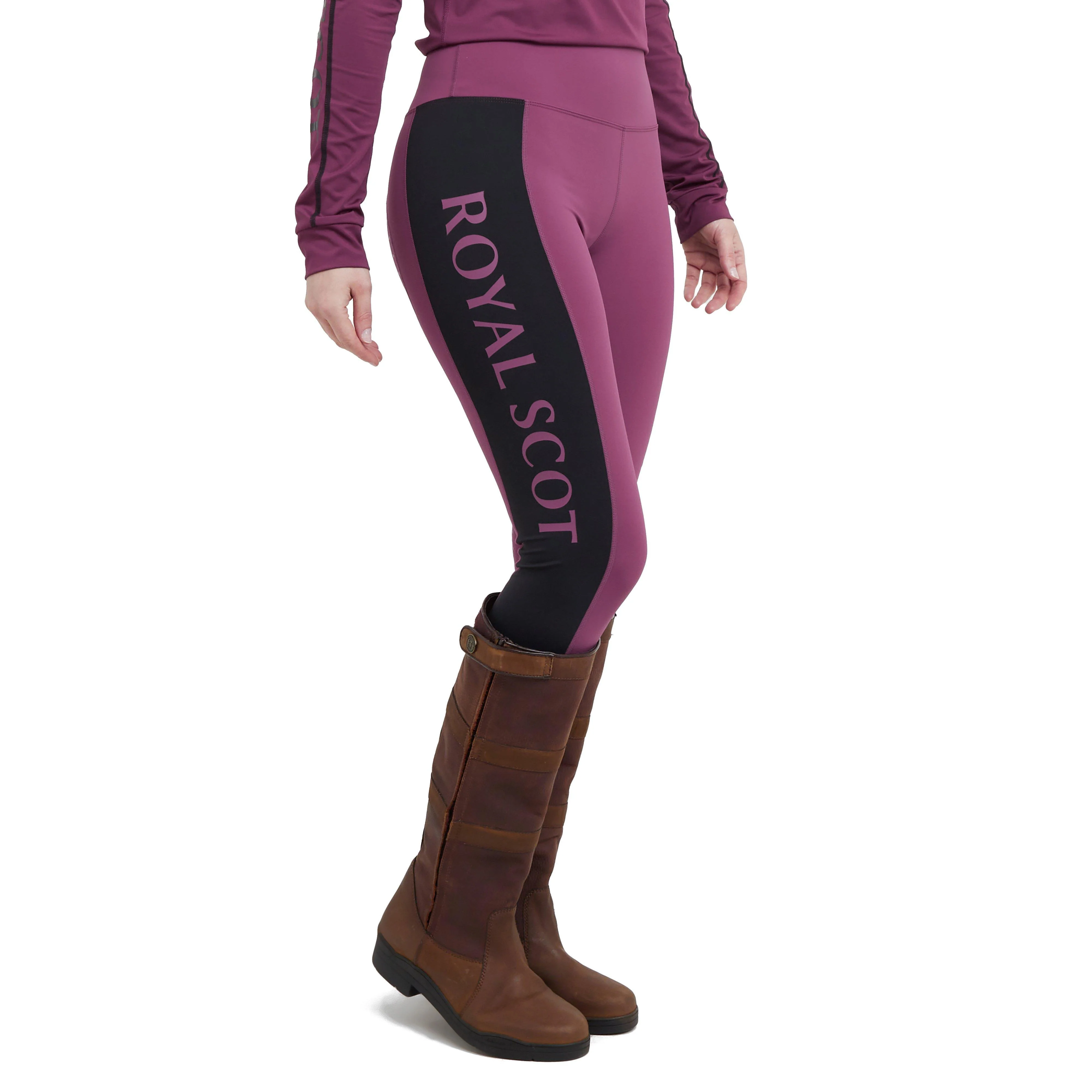 Women's Full Seat Riding Tights - Image 9