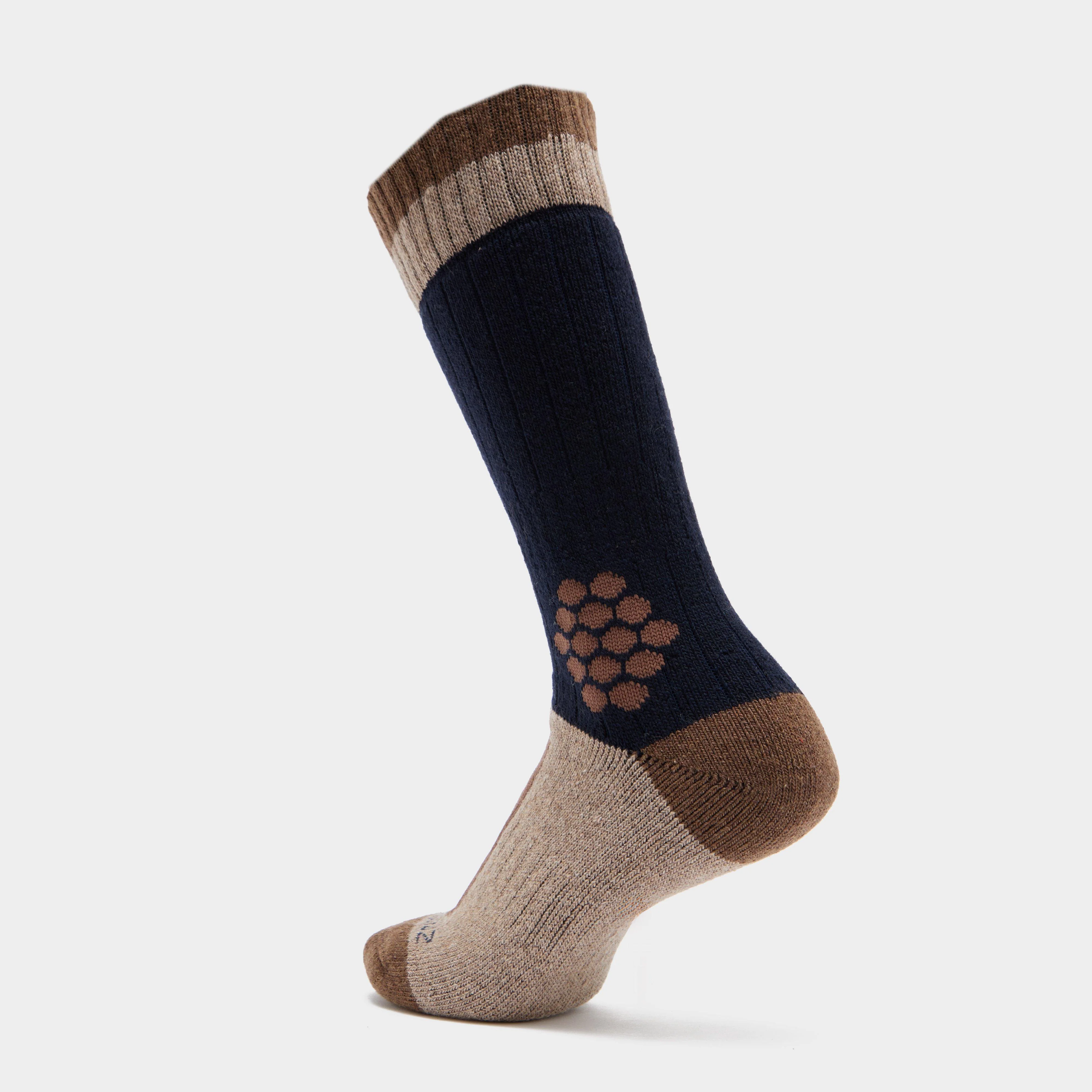 Unisex Gresham Wool and Cashmere Mid-Length Socks - Image 2