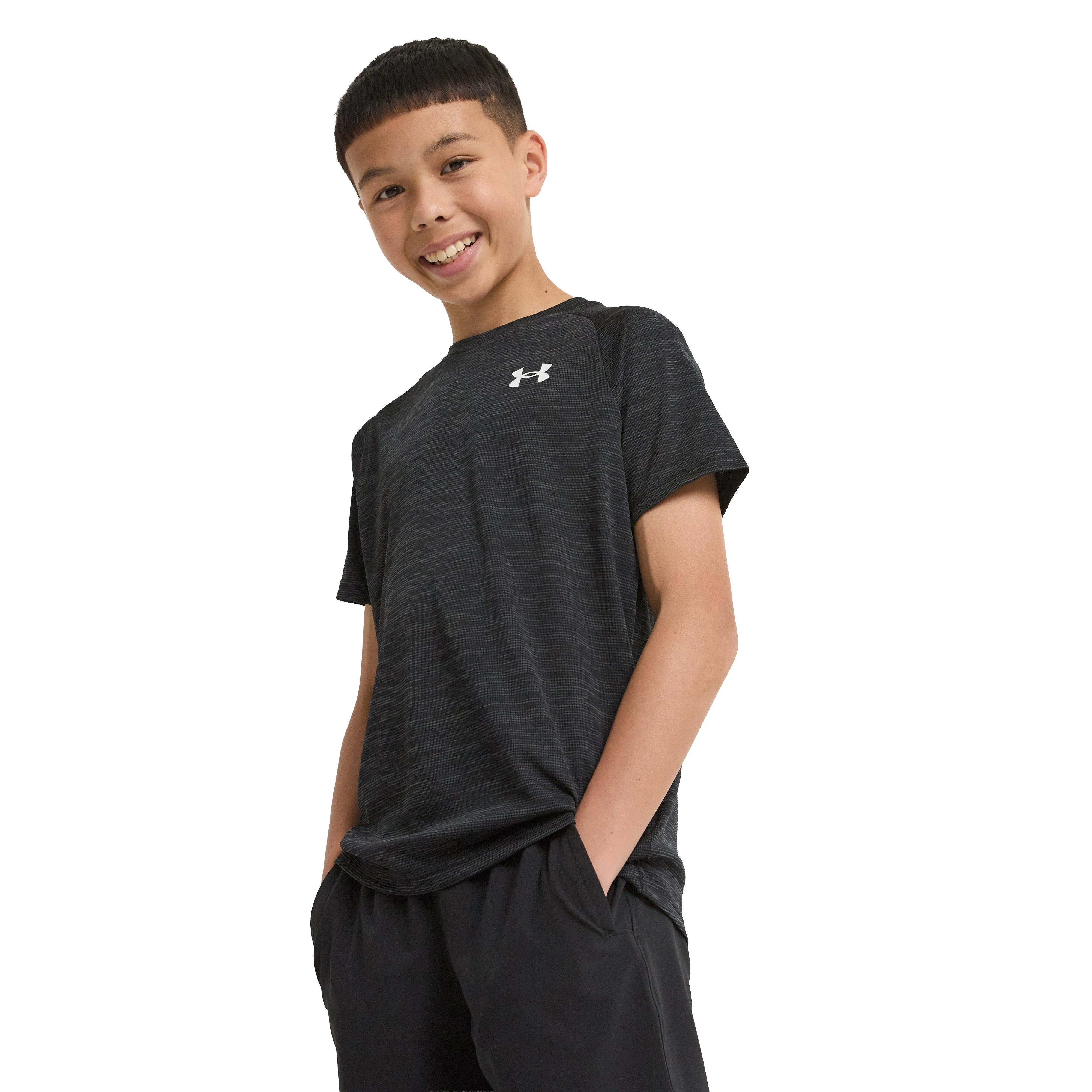 Boys’ UA Tech Textured Short Sleeve T-Shirt - Image 5
