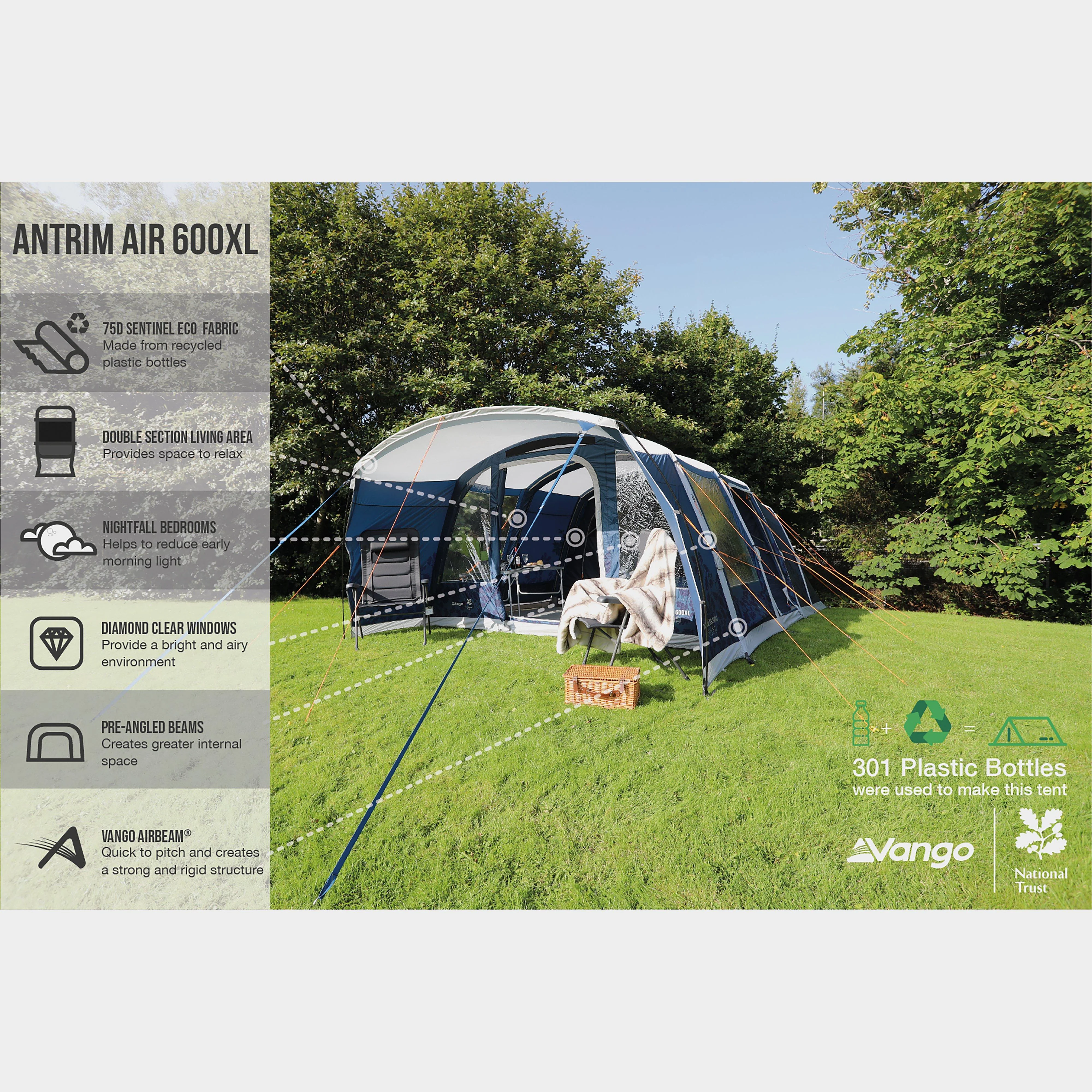Antrim Air 600XL Family Tent - Image 3
