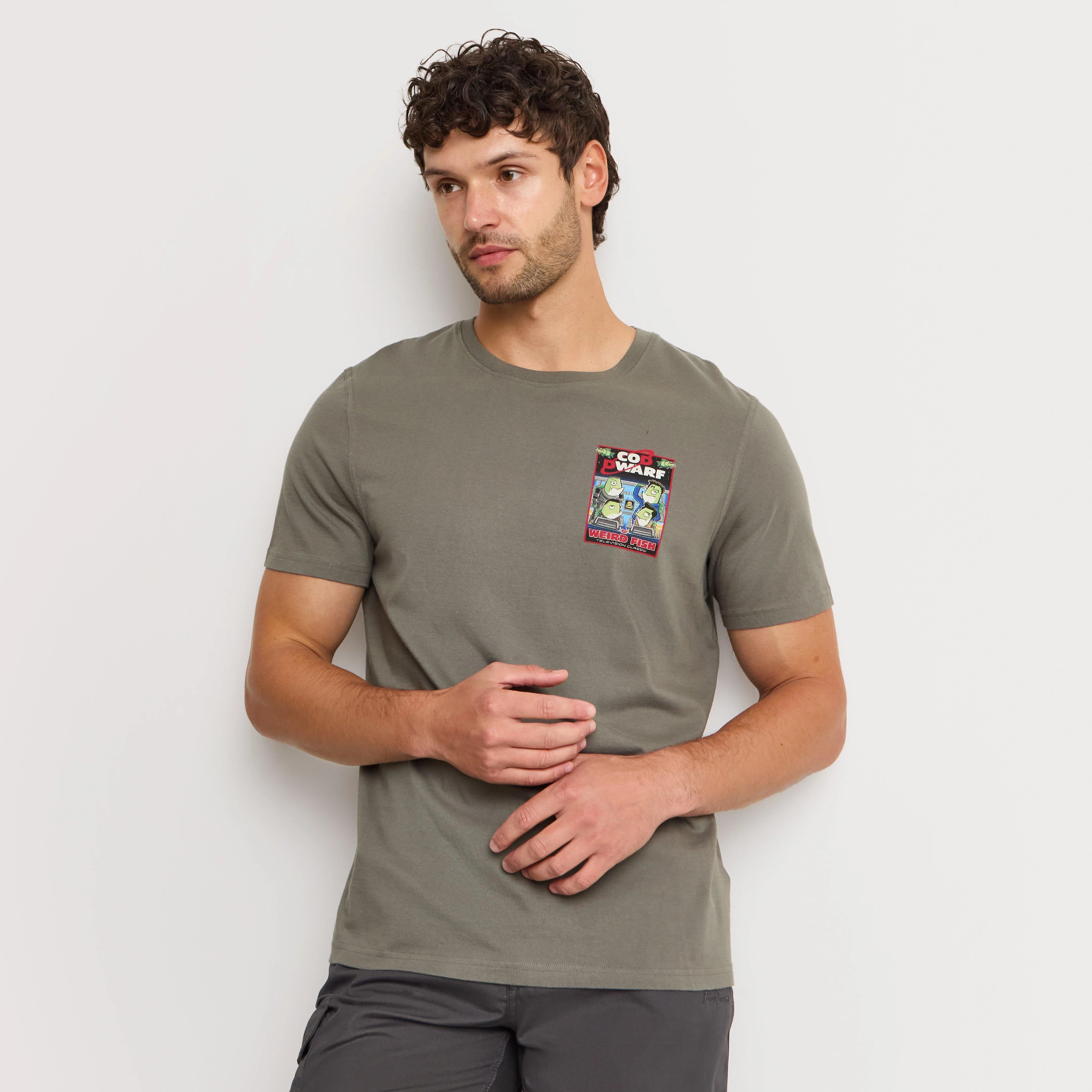 Men’s Cod Dwarf Back Print Artist T-Shirt - Image 2