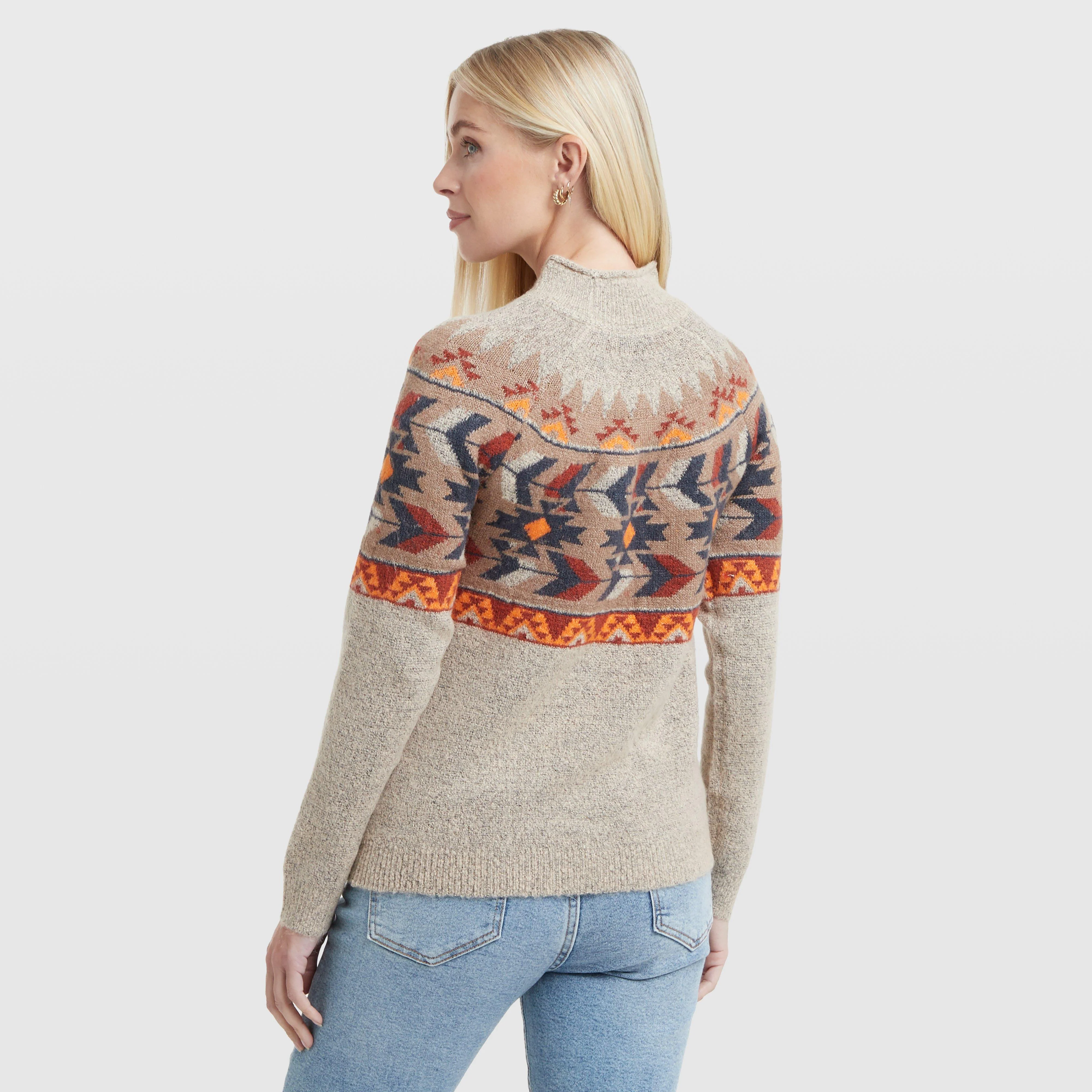 Women's Arelia Ikat Knitted Jumper - Image 2
