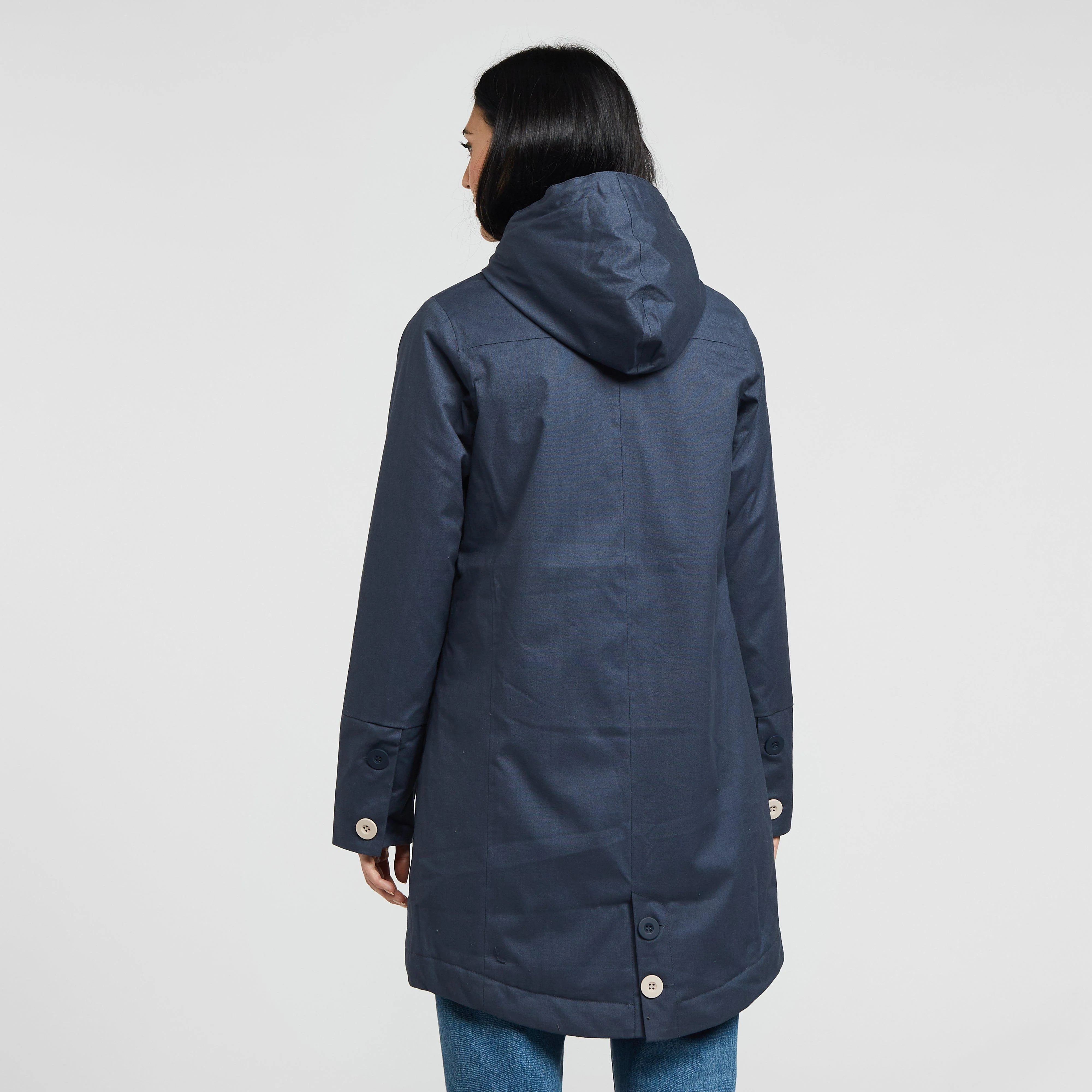 Women’s Beatrix Waxed Finish Waterproof Coat - Image 2