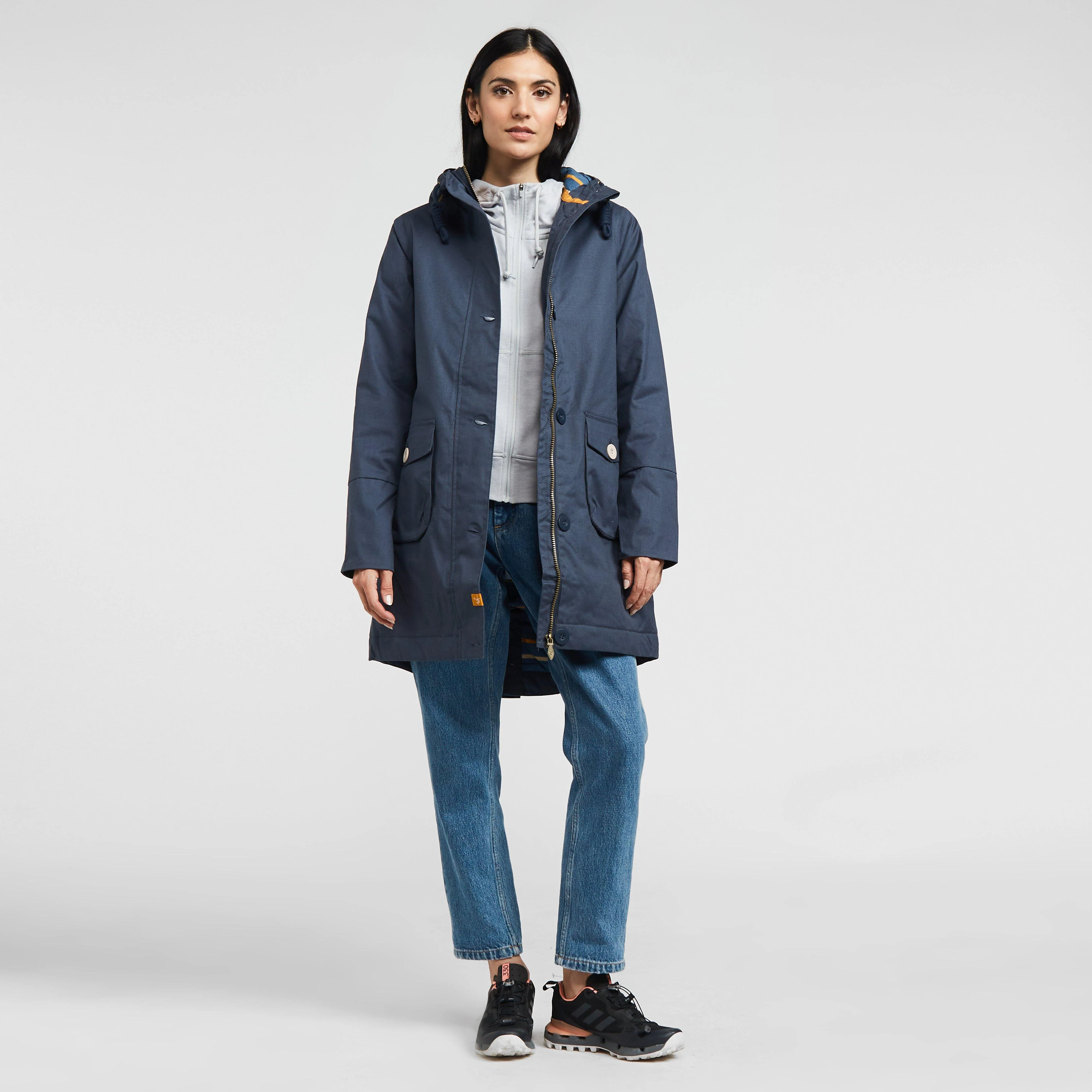 Women’s Beatrix Waxed Finish Waterproof Coat - Image 3