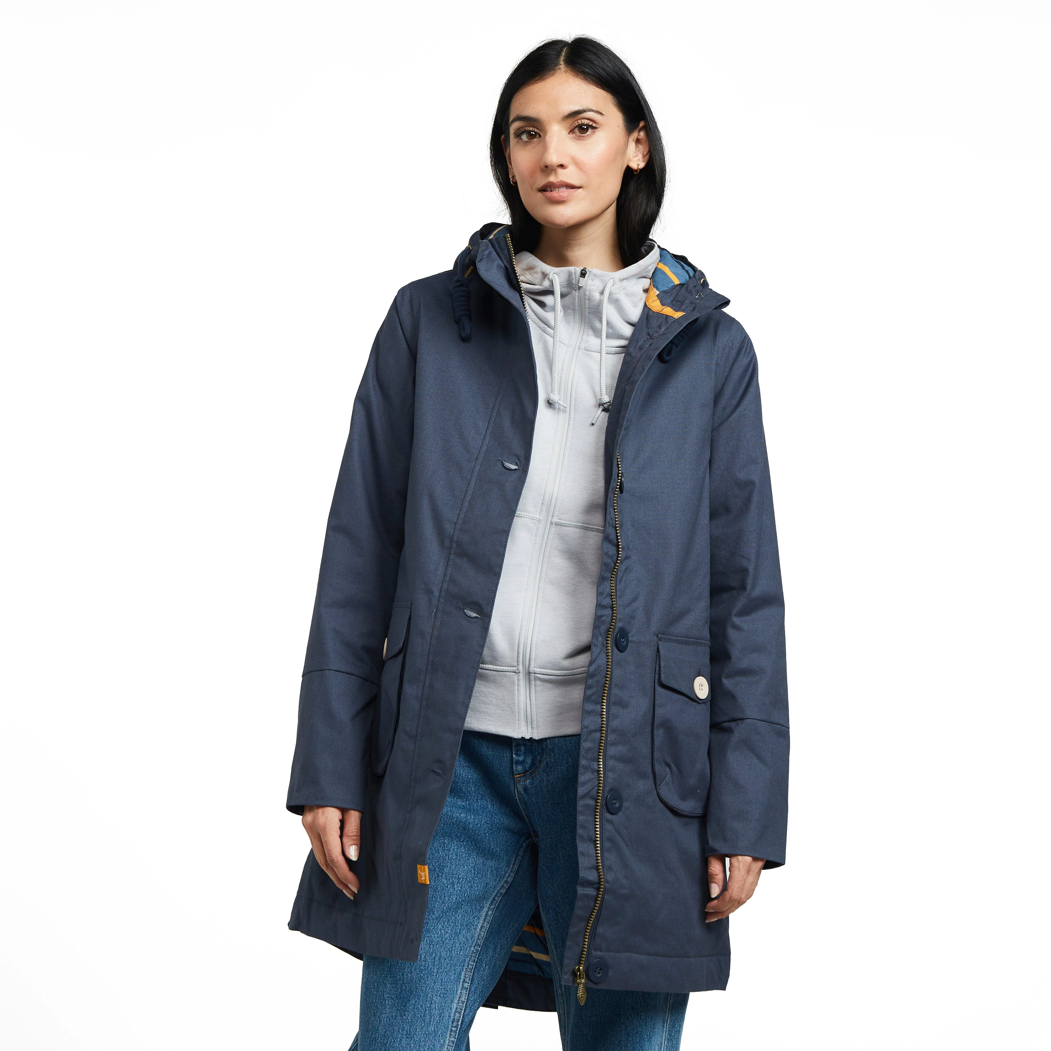 Women’s Beatrix Waxed Finish Waterproof Coat - Image 9