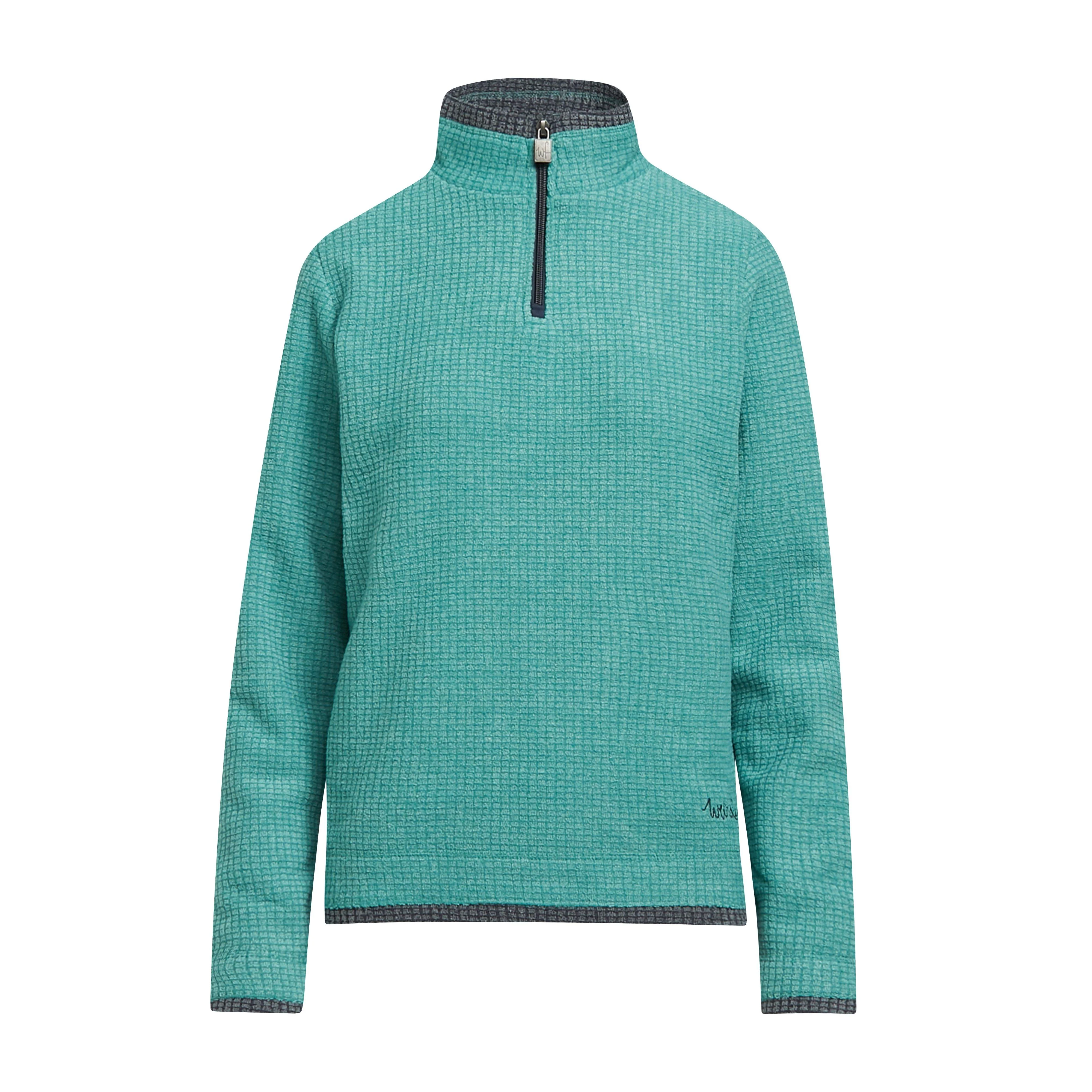 Women's Lynda Grid Half Zip Grid Fleece - Image 6