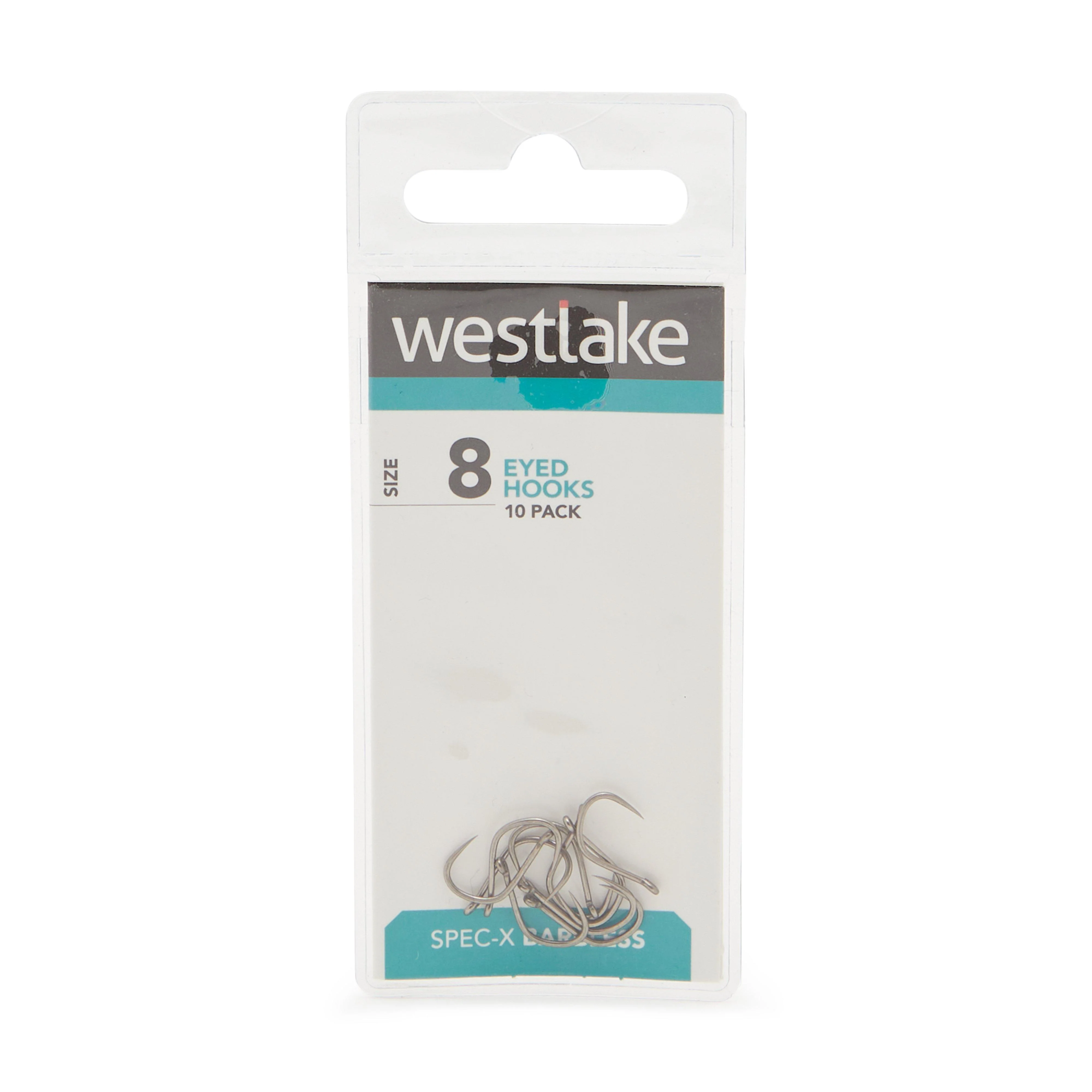 Barbless Eyed Hooks (Size 8) - Image 4