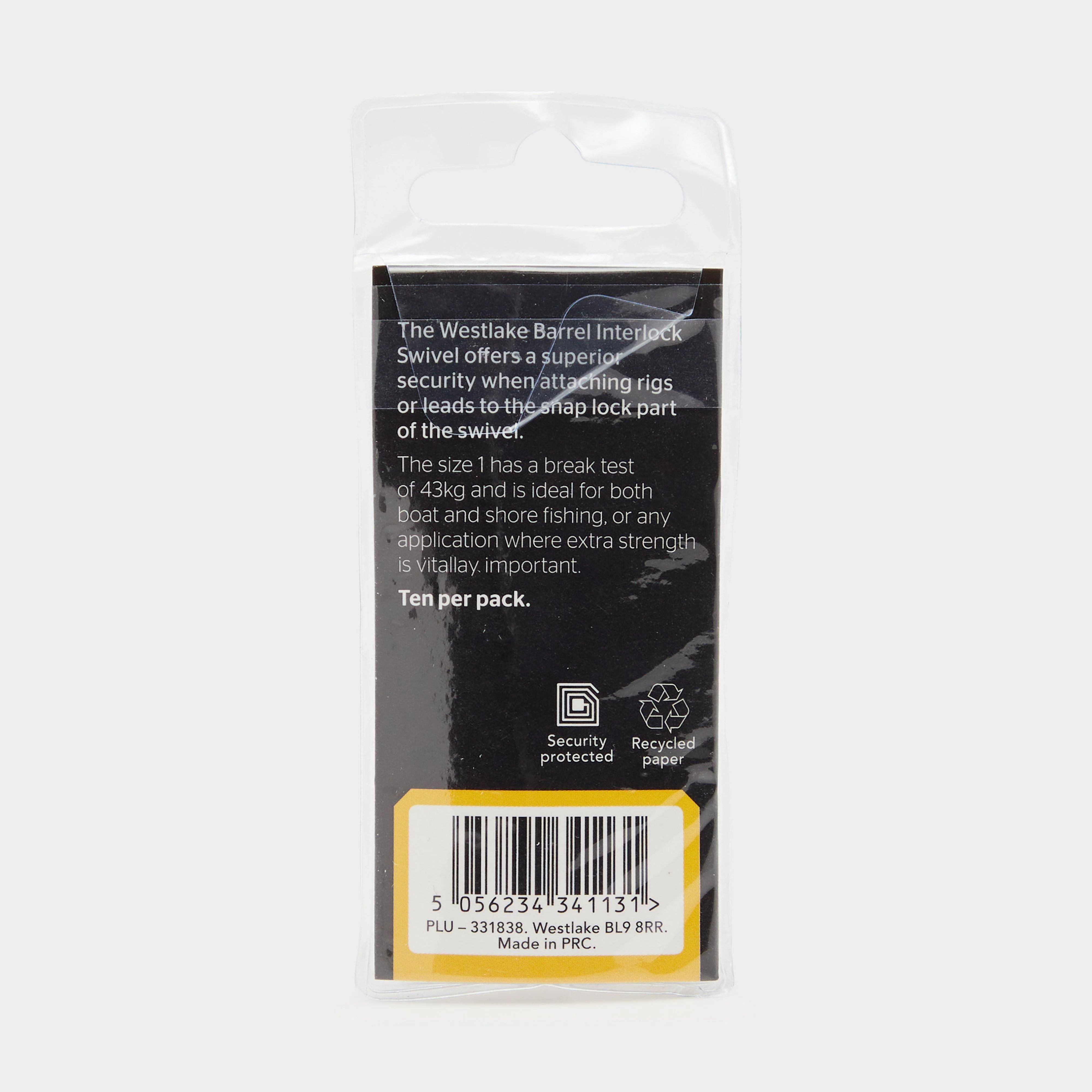 Barrel Interlock Swivel Size 1 (10 Pack) - Image 2