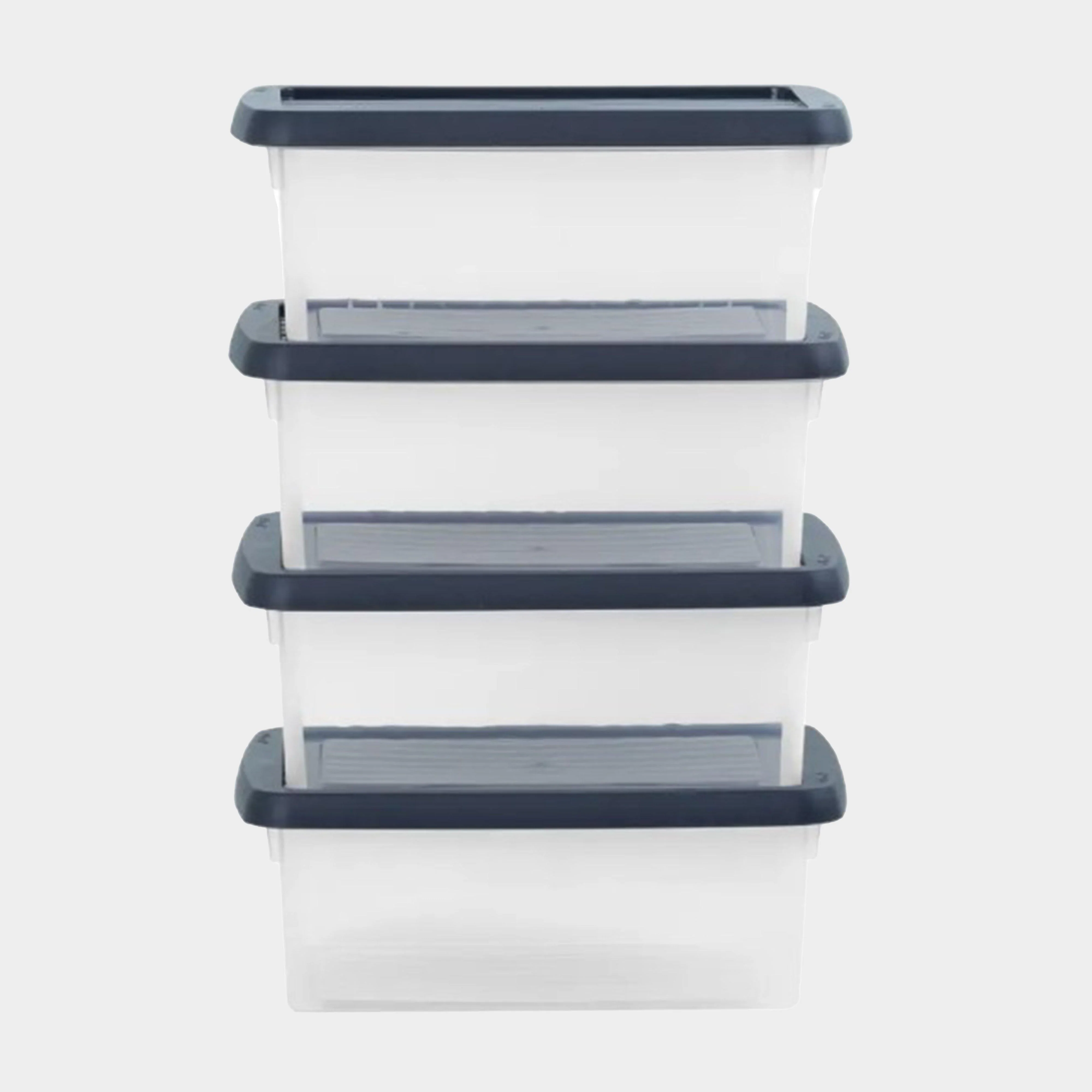 4 Pack 3.5L Storage Boxes - Image 4
