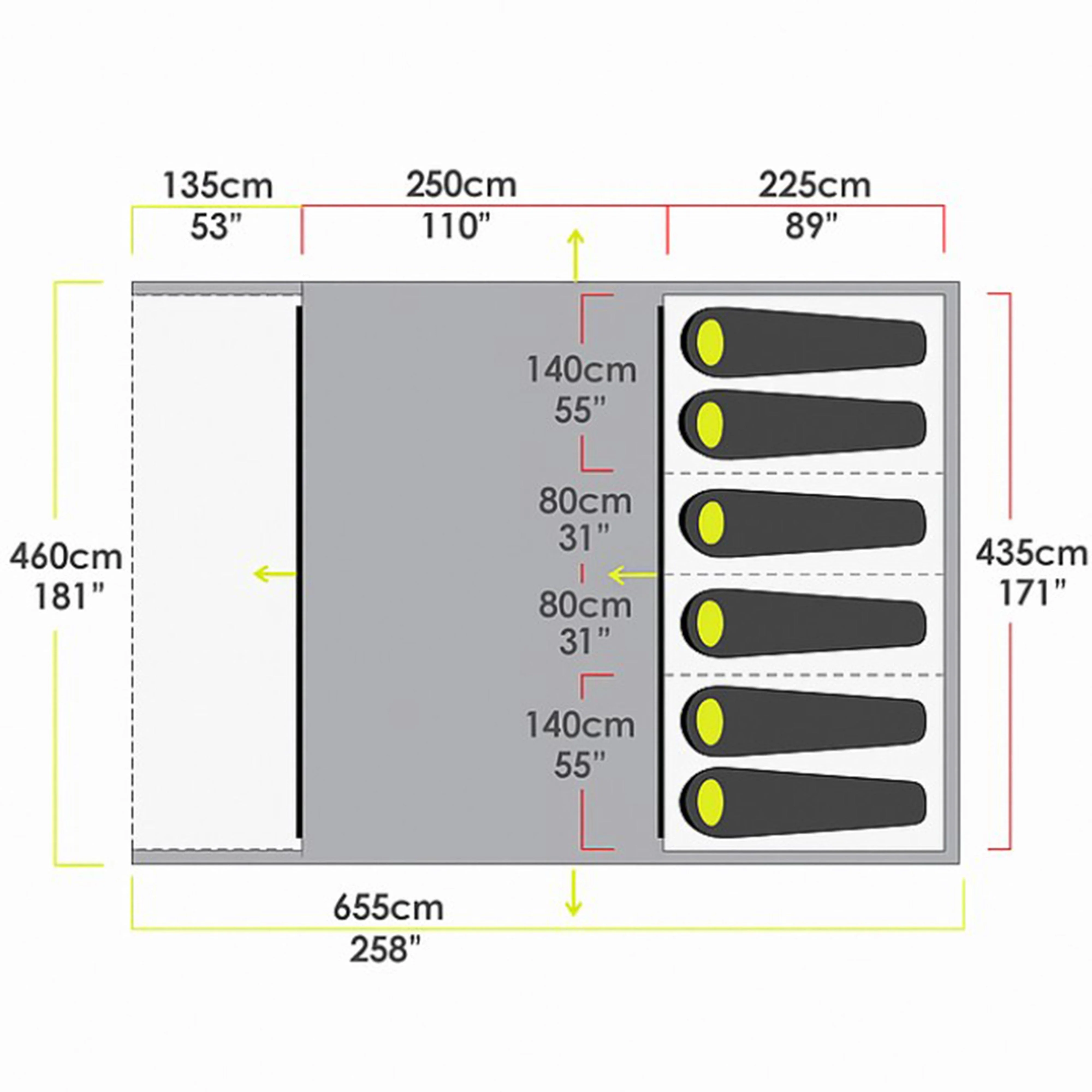 Refrubished Evo TXL V2 Inflatable Air Tent - Image 2